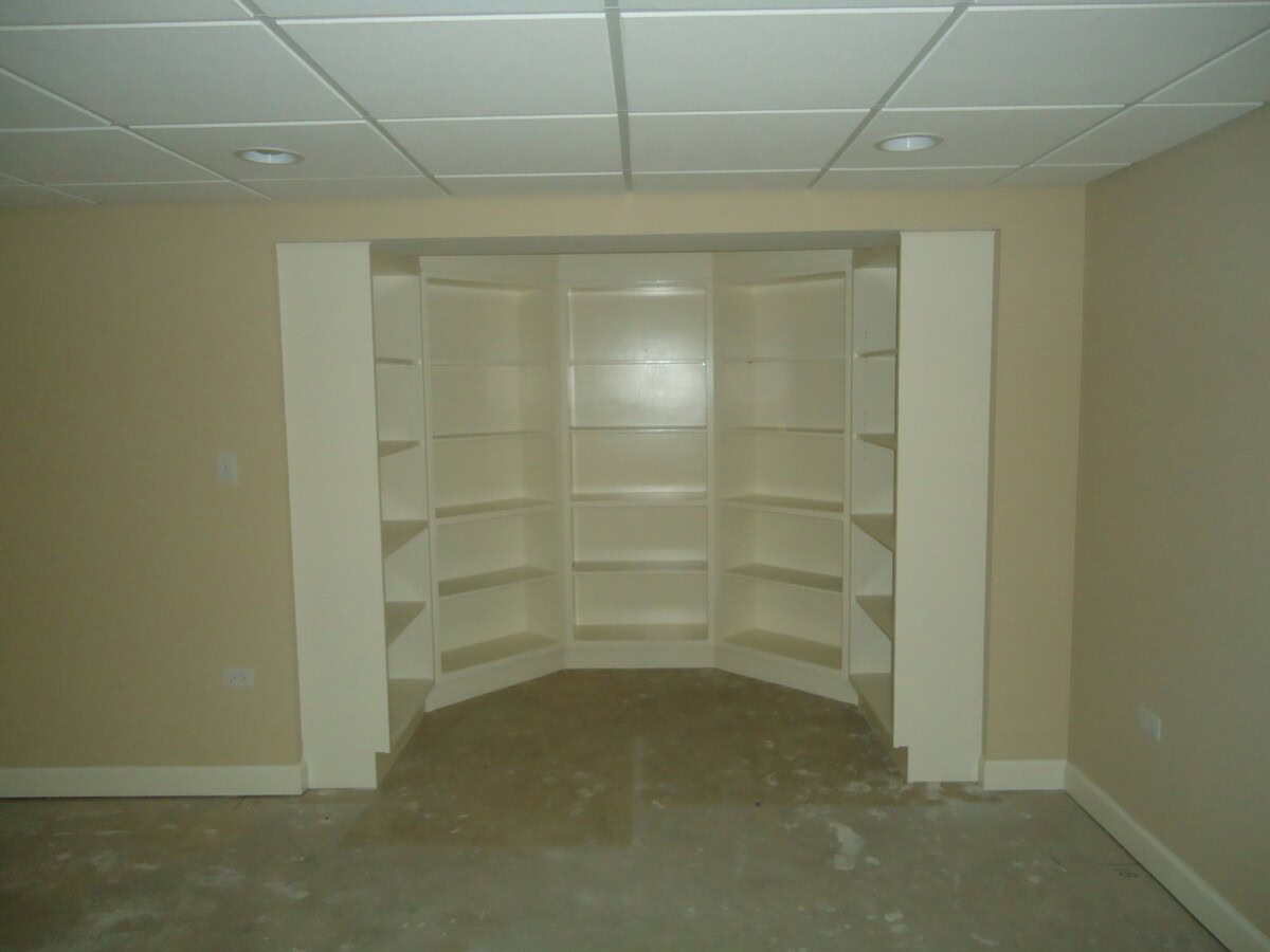 basement shelving
