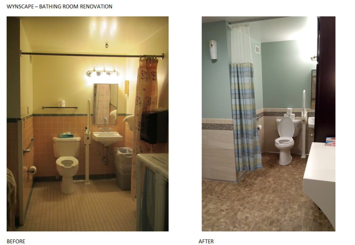rehabilitation shower rooms